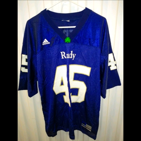 adidas Other - Notre Dame Fighting Irish Rudy Adidas Jersey #43
